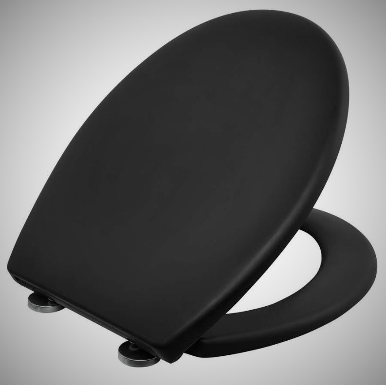 Black is beautiful - WC-Sitz in Schwarz